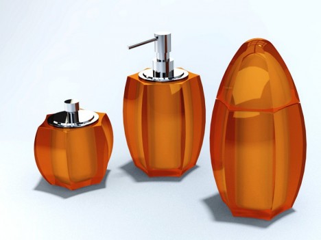 CONJ. STAR 03 pç c/ Tampa em AÇO INOX e RESINA CONJ. STAR 03 pç c/ Tampa em AÇO INOX e RESINA